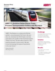 Preview of the Russo Trans Case Study