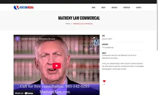 Preview of the Matheny Law Commerical Case Study