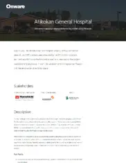Preview of the Atikokan General Hospital Case Study