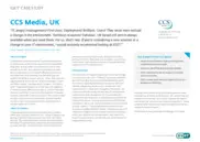Preview of the CCS Media Limited Case Study