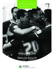 Preview of the Crystal Palace Football Club Case Study