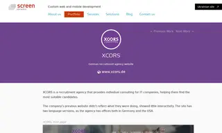 Preview of the XCORS Case Study