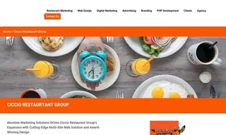 Preview of the Ciccio Restaurant Group Case Study