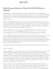 Preview of the Foxtel Case Study