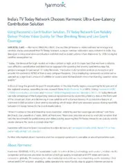 Preview of the TV Today Network Case Study