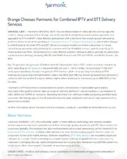 Preview of the Orange Case Study