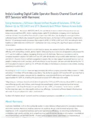 Preview of the India’s Leading Digital Cable Operator Case Study