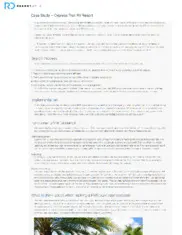 Preview of the Cypress Trail RV Resort Case Study