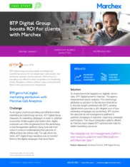 Preview of the BTP Digital Group Case Study