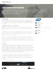 Preview of the ActionSportGames Case Study