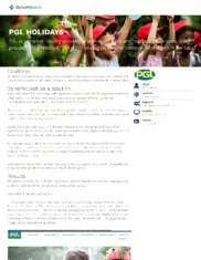 Preview of the PGL Holidays Case Study