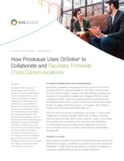 Preview of the Proskauer Case Study