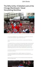 Preview of the Chicago Blackhawks Case Study