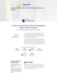 Preview of the Bruce Lee Family Company Case Study