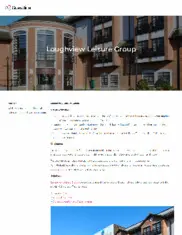 Preview of the Loughview Leisure Group Case Study