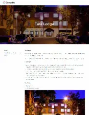 Preview of the Tara Lodge Case Study
