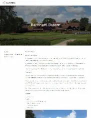Preview of the Barnham Broom Case Study