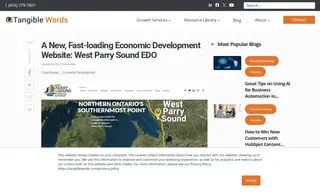 Preview of the West Parry Sound EDO & Marketing Coordinator Case Study