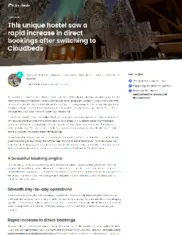 Preview of the 7 Fells Hostel Case Study