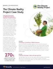 Preview of the The Climate Reality Project Case Study