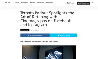 Preview of the Black Widow Tattoo Case Study