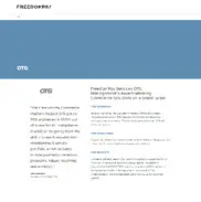 Preview of the OTG Management Case Study