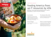 Preview of the Feeding America Case Study