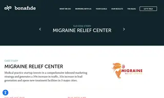 Preview of the Migraine Relief Center Case Study