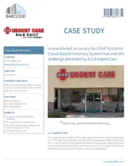 Preview of the 8-2-8 Urgent Care Case Study