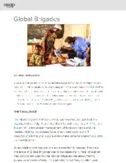 Preview of the Global Brigades Case Study