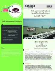Preview of the Hall Aluminum Products, Inc. Case Study