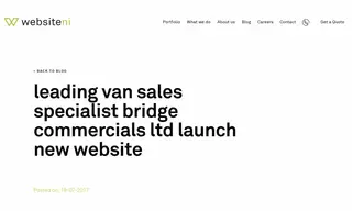 Preview of the Bridge Commercials Ltd Case Study