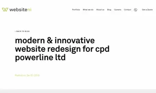 Preview of the CPD powerline Ltd Case Study