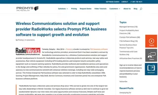 Preview of the RadioWorks Communications Inc Case Study
