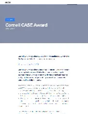 Preview of the Cornell University Case Study