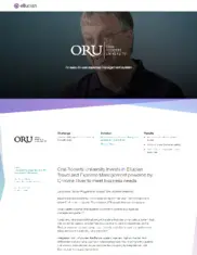 Preview of the Oral Roberts University Case Study