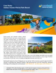 Preview of the Solitary Islands Marine Park Resort Case Study
