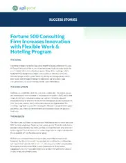 Preview of the Fortune 500 Consulting Firm Case Study