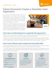 Preview of the Falcon Structures Case Study