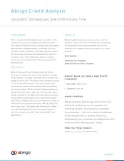 Preview of the Bank of Cadiz and Trust Company Case Study