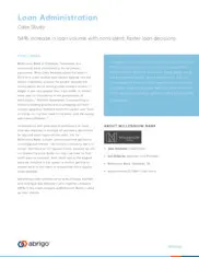 Preview of the Millennium Bank Case Study