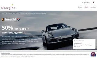 Preview of the Porsche Club of Great Britain Case Study