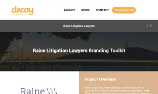 Preview of the Raine Litigation Lawyers Case Study