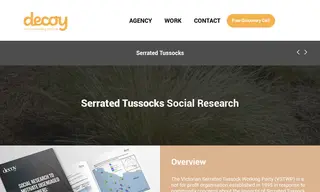 Preview of the Serrated Tussocks Case Study
