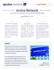 Preview of the ACTIVE Network Case Study