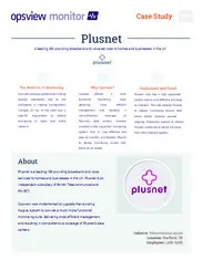 Preview of the Plusnet Case Study