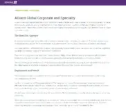 Preview of the Allianz Global Corporate and Speciality Case Study