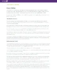 Preview of the Cisco Case Study