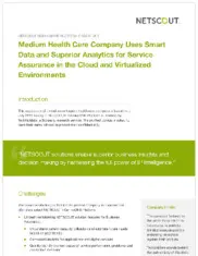 Preview of the Medium Health Care Company Case Study