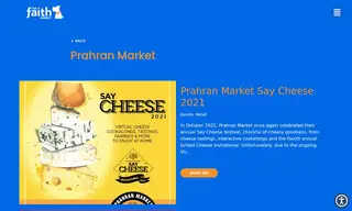 Preview of the Prahran Market Case Study